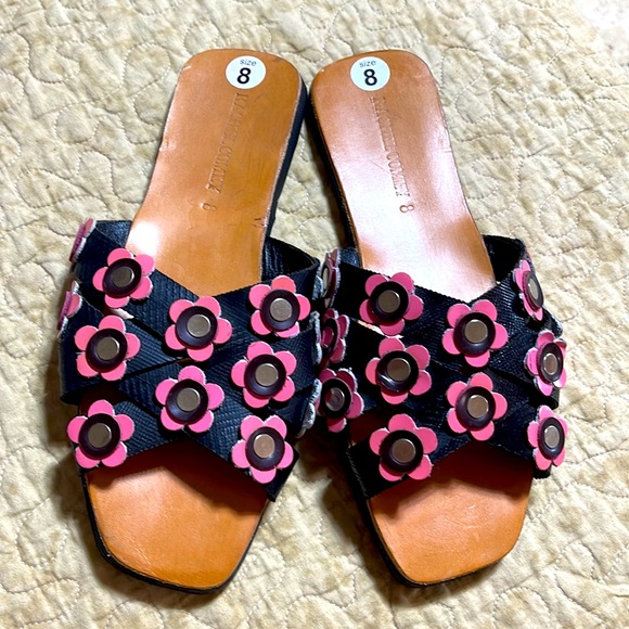 Rachel Comey Shoes - Rachel Comey ACTA SANDAL 🌸 Pink flower flowers Crisscross Size 8 New